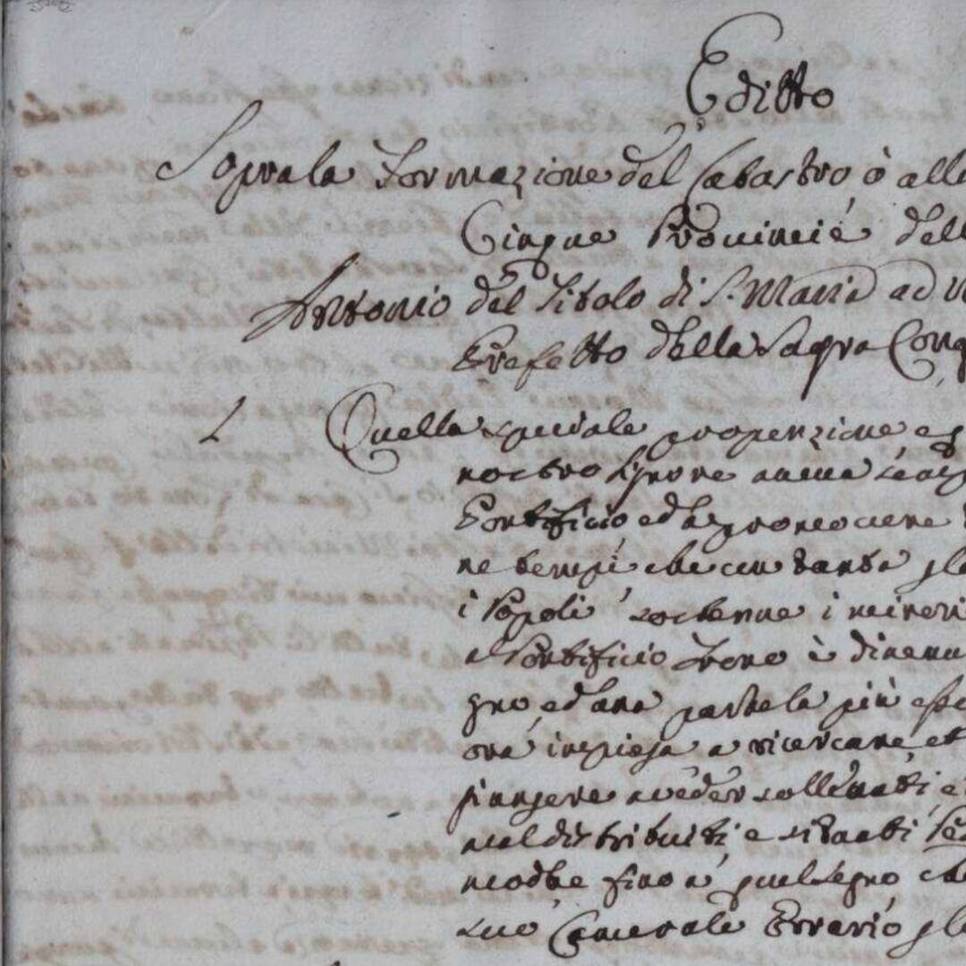 Formazione dei Catasti di Loro